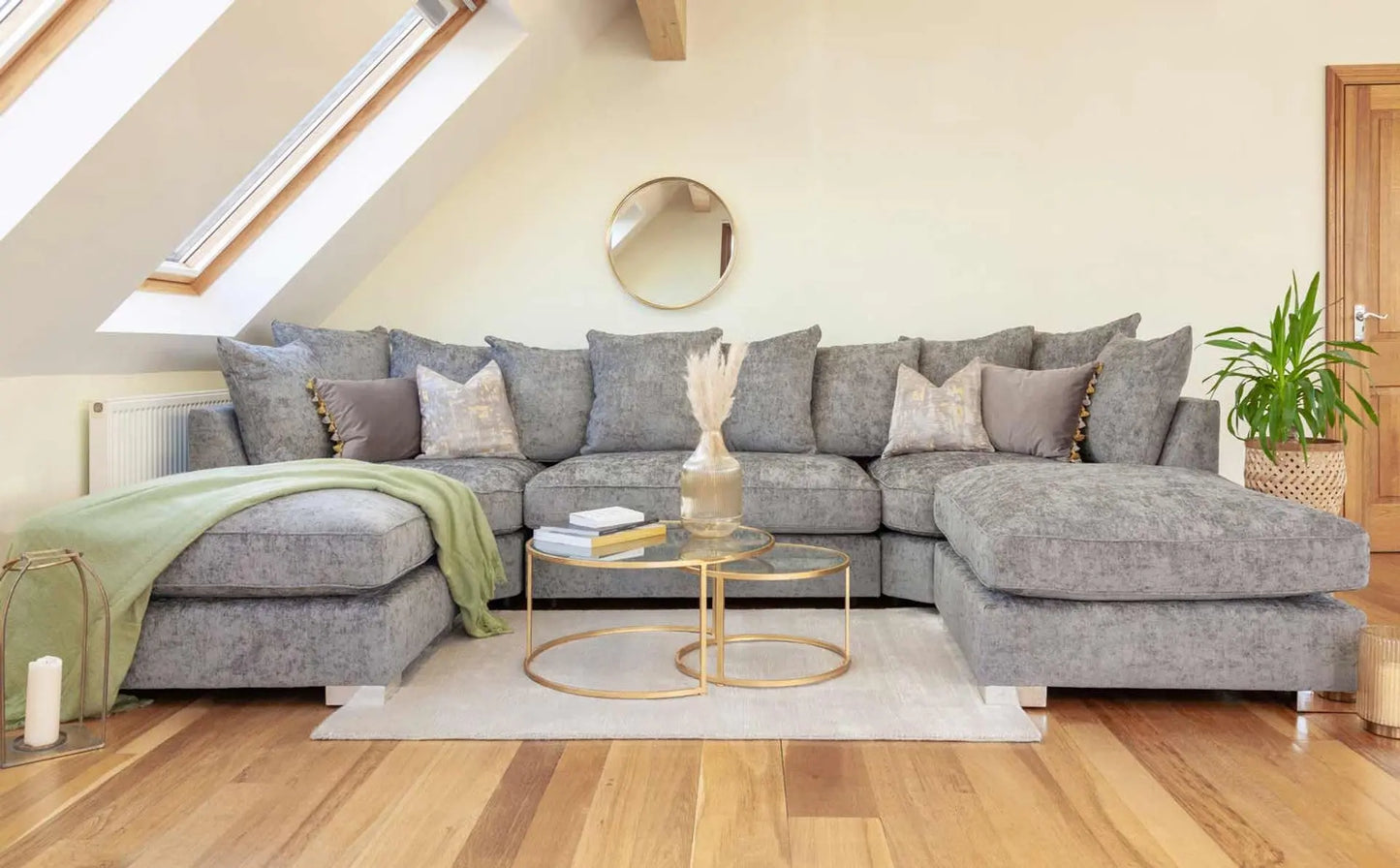 Bishop Scatterback Sofa U Shape Corner Brand: Darnall Furniture