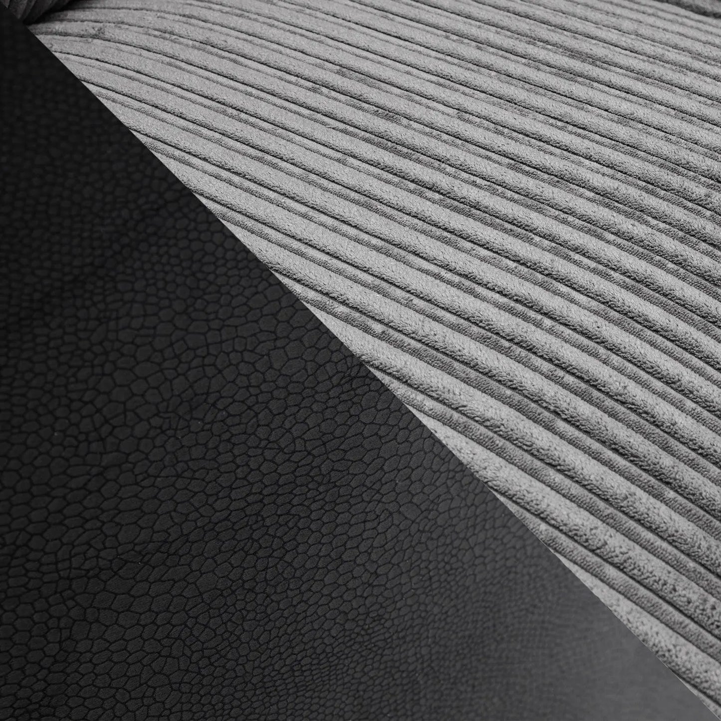 Logan Sofa Black/Grey 3 Seater Darnall Furniture