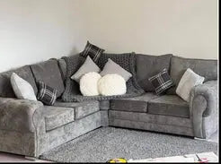 Verona Corner - Grey - Fullback Darnall Furniture