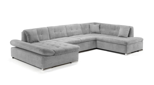 Bergen Right Hand Facing U Shape Corner Sofa Bed Brand: Darnall Furniture