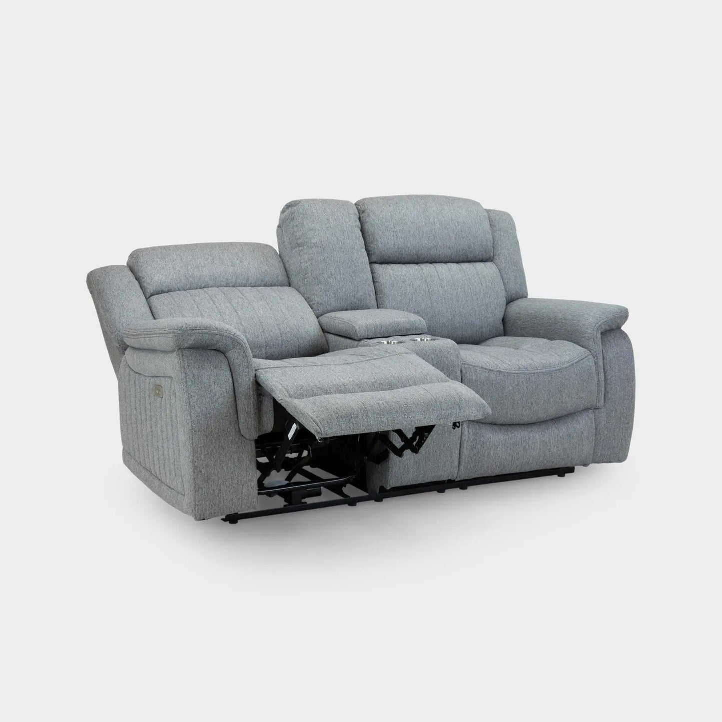 Linden Recliner Sofa Grey 2 Seater Darnall Furniture