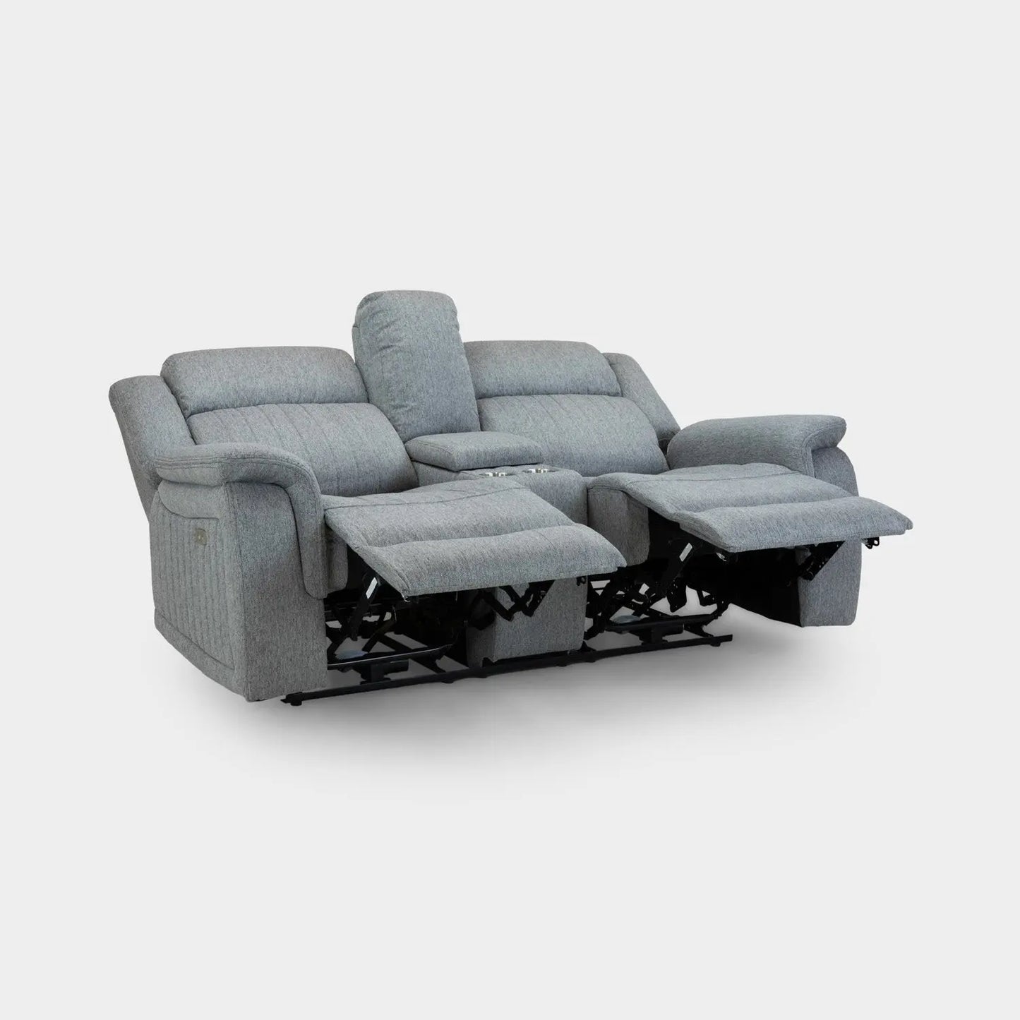 Linden Recliner Sofa Grey 2 Seater Darnall Furniture