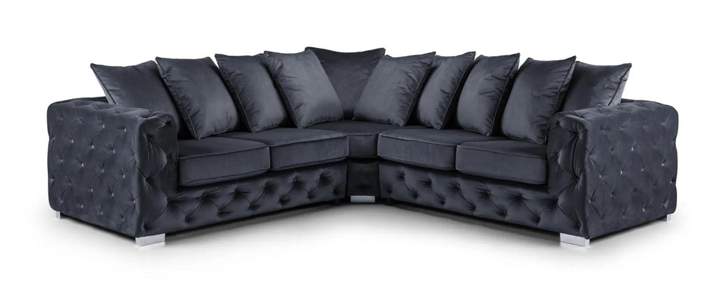 Ankara Sofa Slate Large Corner Brand: Darnall Furniture
