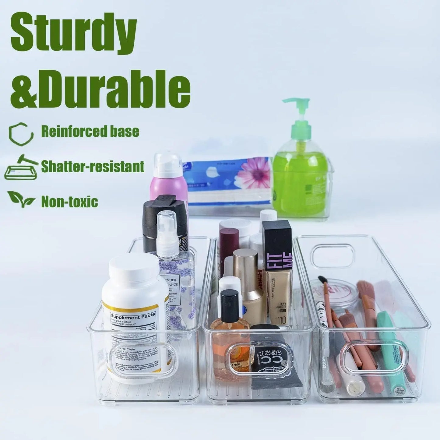Fridge Organiser Set , Cupboard Organiser Boxes, Fruit Fridge Storage Container Brand: Darnall Furniture