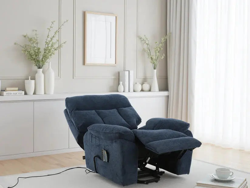 Cornwall Electric Rise and Recline Massage Chair | Heat Function | Hardwood Frame Darnall Furniture
