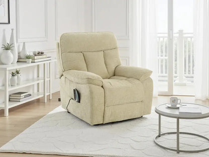 Cornwall Electric Rise and Recline Massage Chair | Heat Function | Hardwood Frame Darnall Furniture