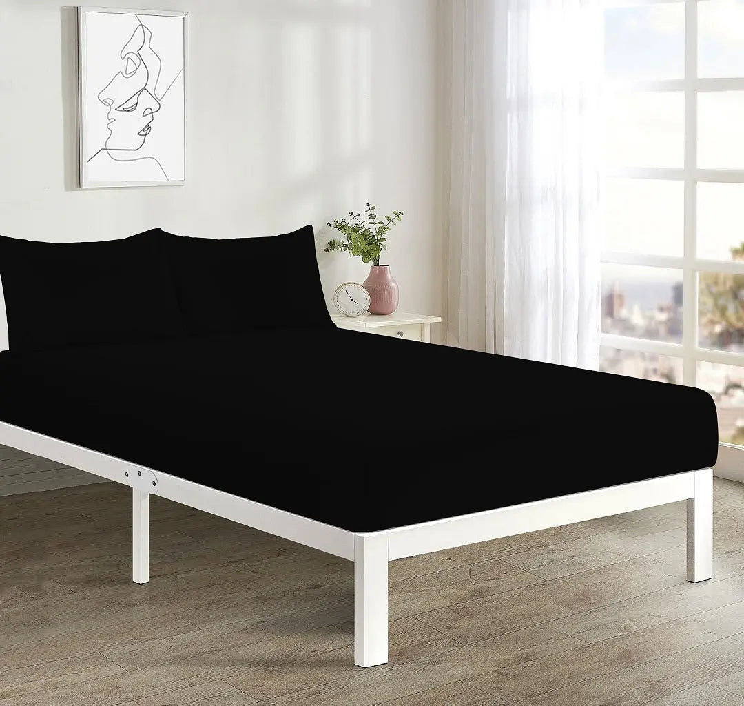 Darnall Extra Deep 40cm Polycotton Fitted Sheet – Soft & Durable Bed Sheet