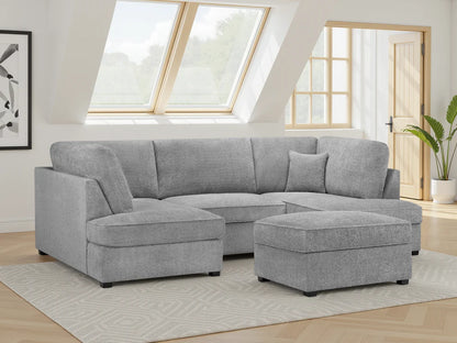 Shanghai Luxury U Shape Corner Sofabed