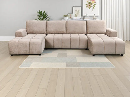 Shanghai Luxury U Shape Corner Sofabed