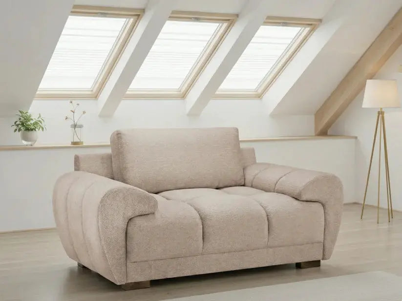 Azzuro Sofa Mocha Armchair Darnall Furniture