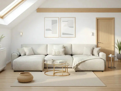 Luma U-Shape Corner Sofa | UK Manufactured | Solid Hardwood & Extra Large Seating Darnall Furniture