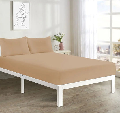 Darnall Extra Deep 40cm Polycotton Fitted Sheet – Soft & Durable Bed Sheet