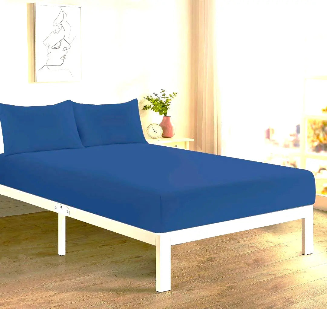 Darnall Extra Deep 40cm Polycotton Fitted Sheet – Soft & Durable Bed Sheet
