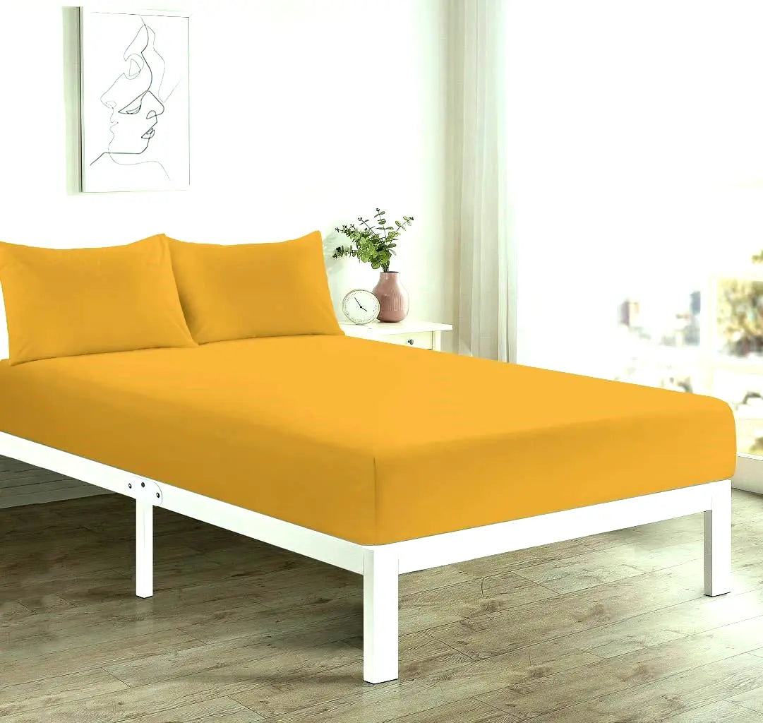 Darnall Extra Deep 40cm Polycotton Fitted Sheet – Soft & Durable Bed Sheet