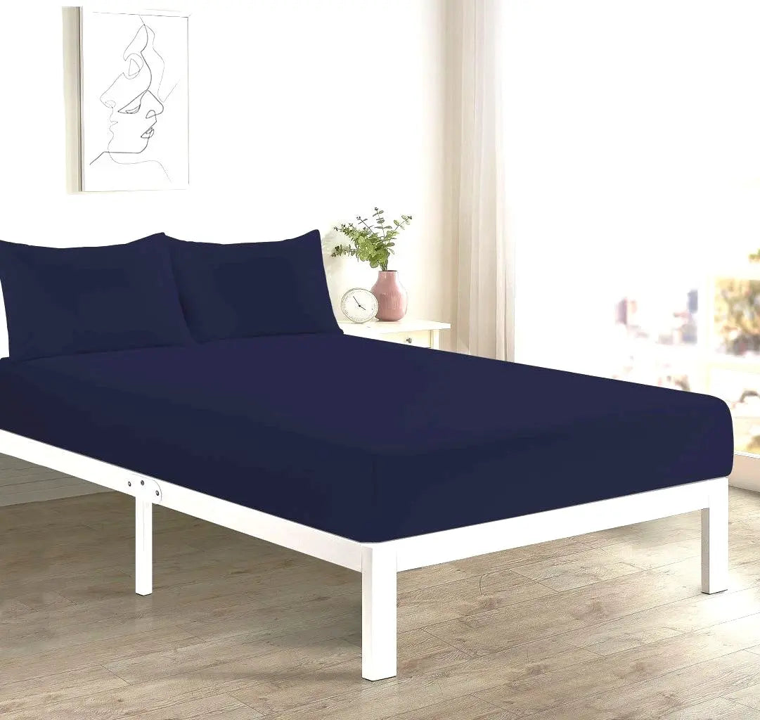 Darnall Extra Deep 40cm Polycotton Fitted Sheet – Soft & Durable Bed Sheet