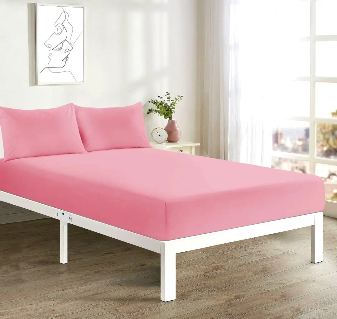Darnall Extra Deep 40cm Polycotton Fitted Sheet – Soft & Durable Bed Sheet