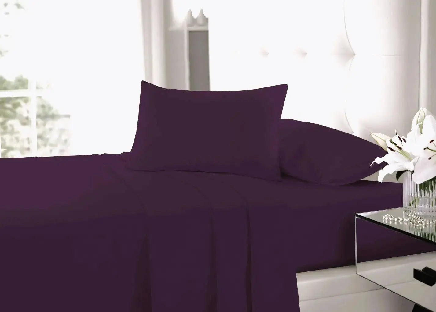 Darnall Extra Deep 40cm Polycotton Fitted Sheet – Soft & Durable Bed Sheet Darnall Furniture