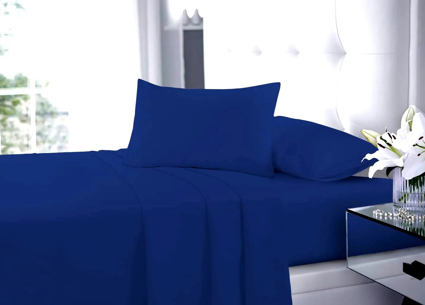 Darnall Extra Deep 40cm Polycotton Fitted Sheet – Soft & Durable Bed Sheet