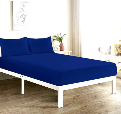 Darnall Extra Deep 40cm Polycotton Fitted Sheet – Soft & Durable Bed Sheet