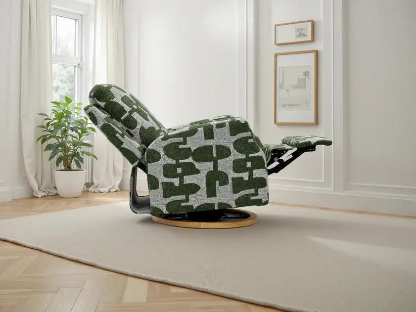 Seville Electric Recliner Armchair | UK Manufactured | Solid Hardwood & USB Charging Darnall Furniture