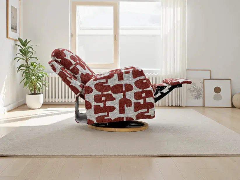 Seville Electric Recliner Armchair | UK Manufactured | Solid Hardwood & USB Charging Darnall Furniture