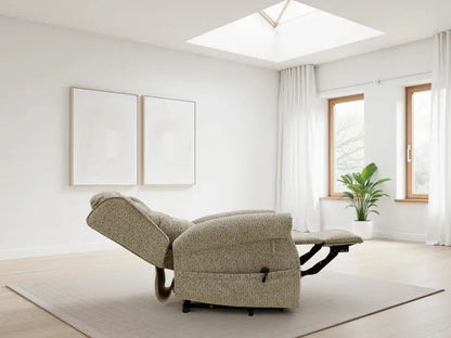 Sienna Electric Rise and Recline Chair | UK Manufactured | Solid Hardwood & High-Performance Lift Darnall Furniture