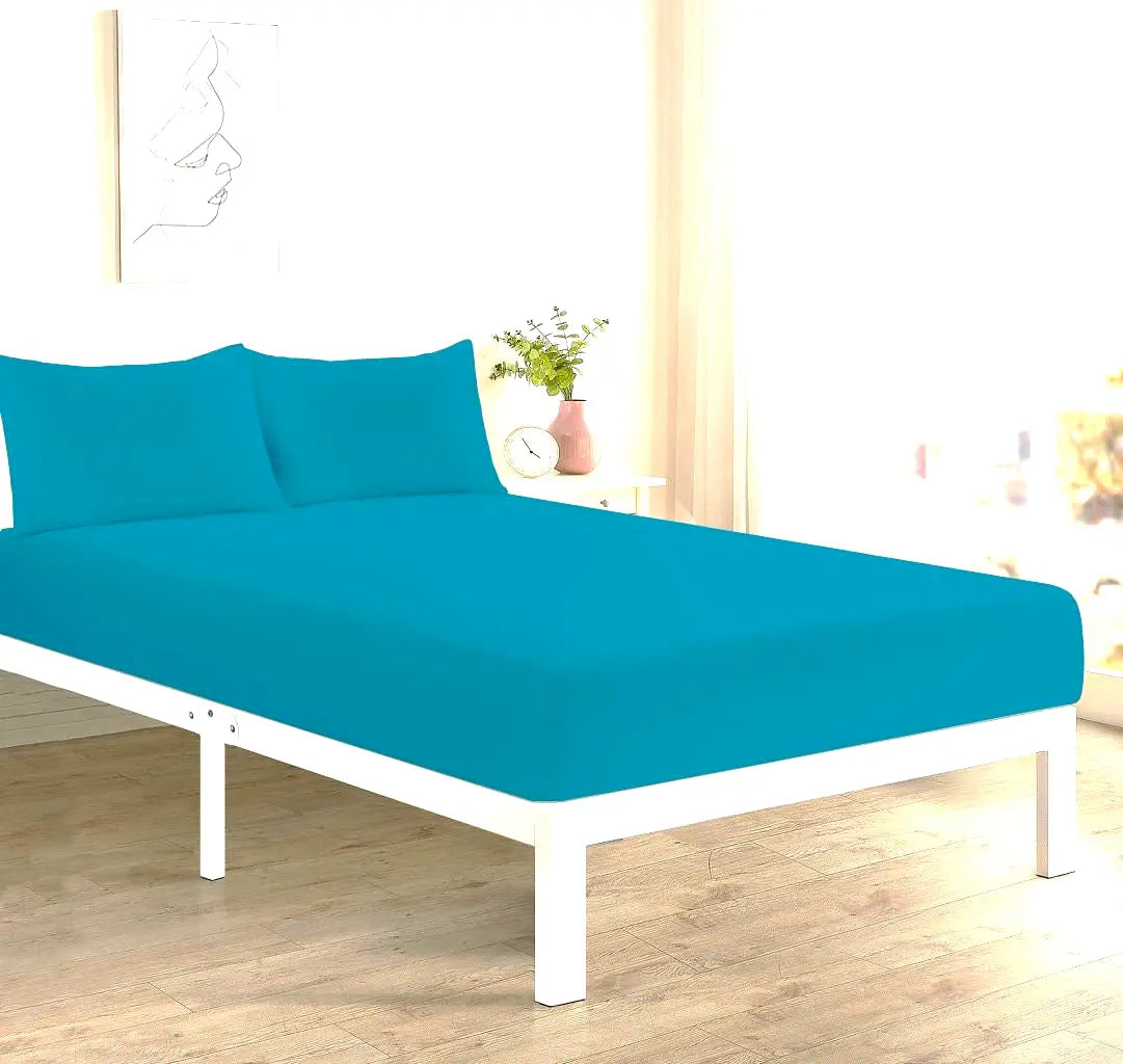 Darnall Extra Deep 40cm Polycotton Fitted Sheet – Soft & Durable Bed Sheet