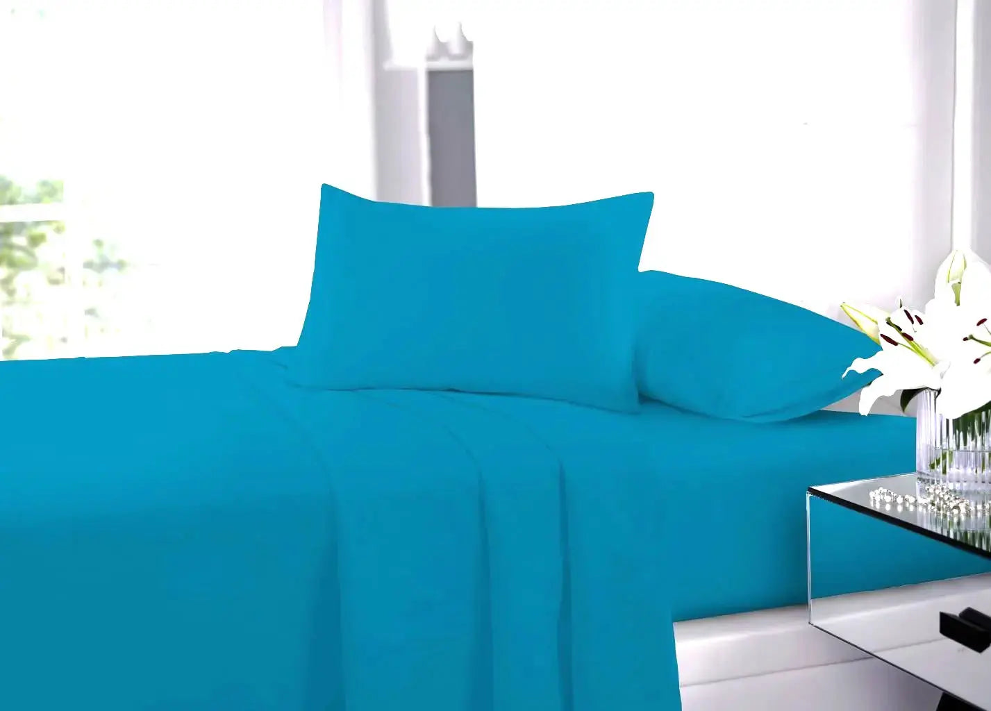 Darnall Extra Deep 40cm Polycotton Fitted Sheet – Soft & Durable Bed Sheet Darnall Furniture