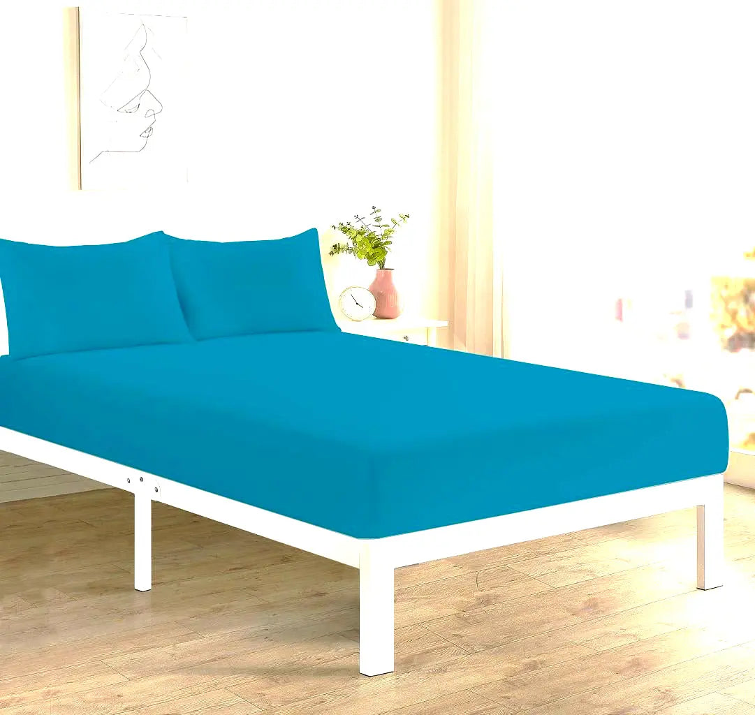 Darnall Extra Deep 40cm Polycotton Fitted Sheet – Soft & Durable Bed Sheet