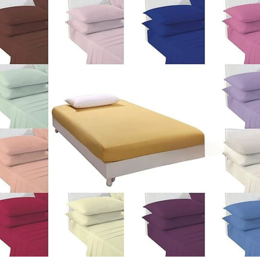 Darnall Extra Deep 40cm Polycotton Fitted Sheet – Soft & Durable Bed Sheet