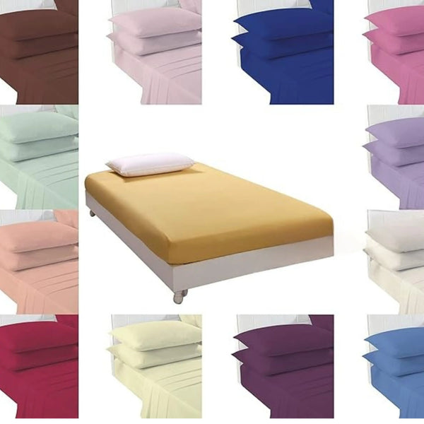 Darnall Extra Deep 40cm Polycotton Fitted Sheet – Soft & Durable Bed Sheet