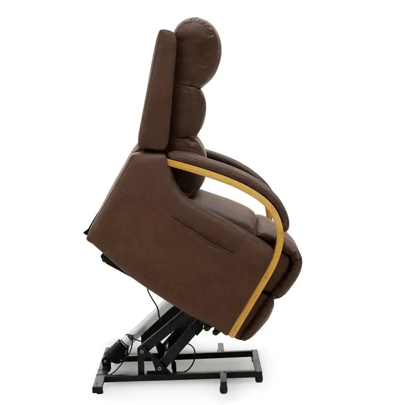 Vigo Electric Recliner Armchair | UK Manufactured | Solid Hardwood & USB Charging Darnall Furniture