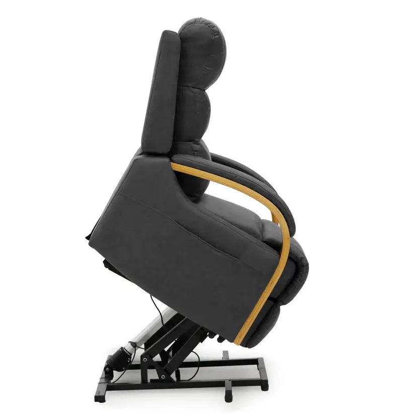 Vigo Electric Recliner Armchair | UK Manufactured | Solid Hardwood & USB Charging Darnall Furniture