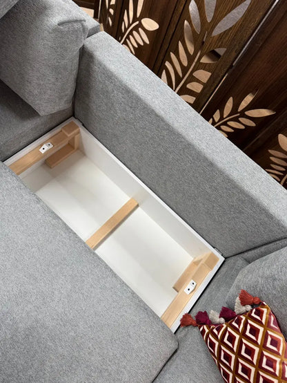 Luma U-Shape Corner Sofa | UK Manufactured | Solid Hardwood & Extra Large Seating Darnall Furniture