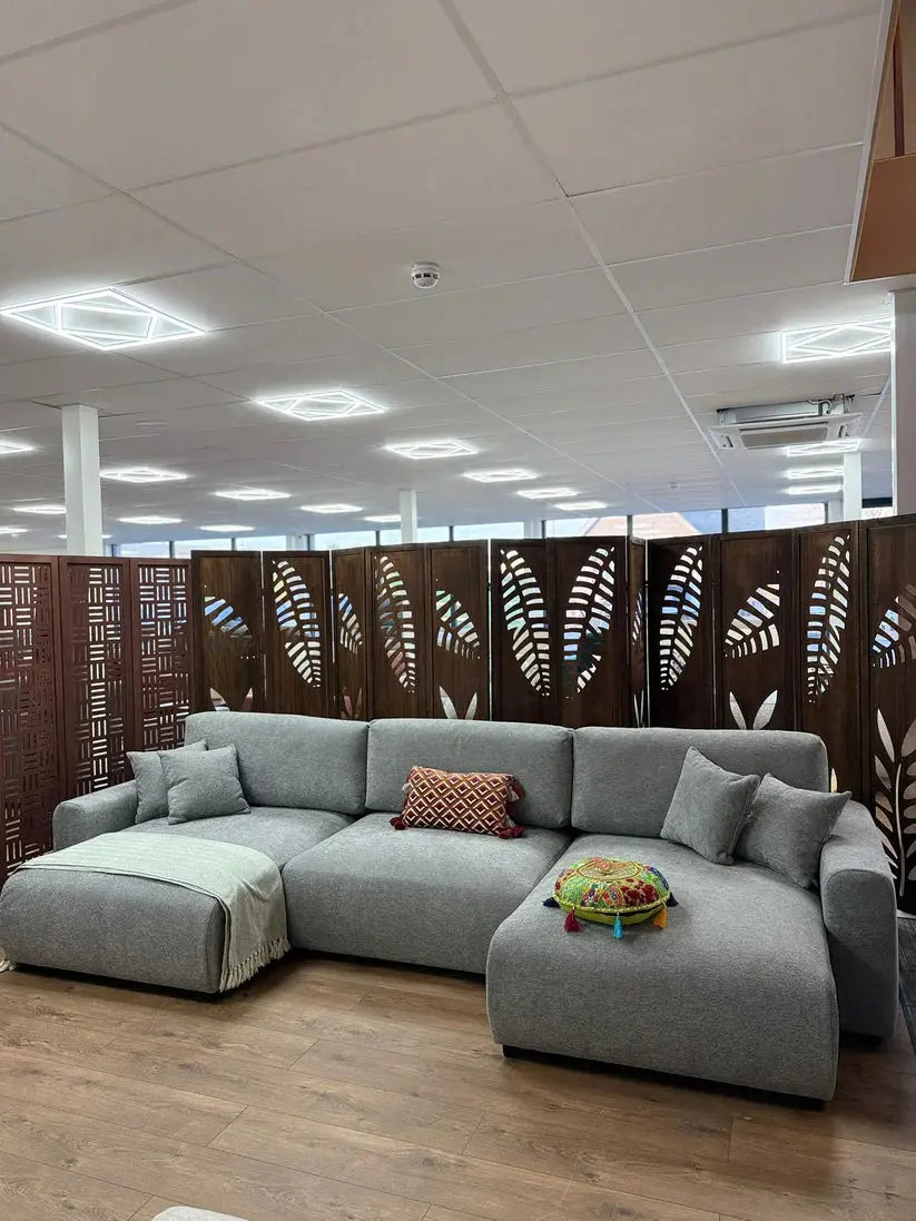 Luma U-Shape Corner Sofa | UK Manufactured | Solid Hardwood & Extra Large Seating Darnall Furniture