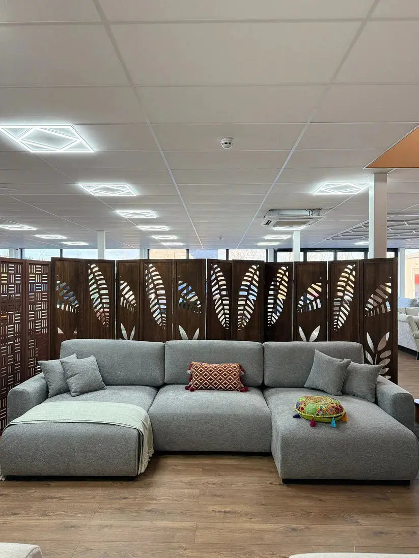 Luma U-Shape Corner Sofa | UK Manufactured | Solid Hardwood & Extra Large Seating Darnall Furniture