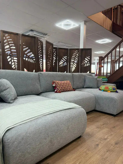 Luma U-Shape Corner Sofa | UK Manufactured | Solid Hardwood & Extra Large Seating Darnall Furniture