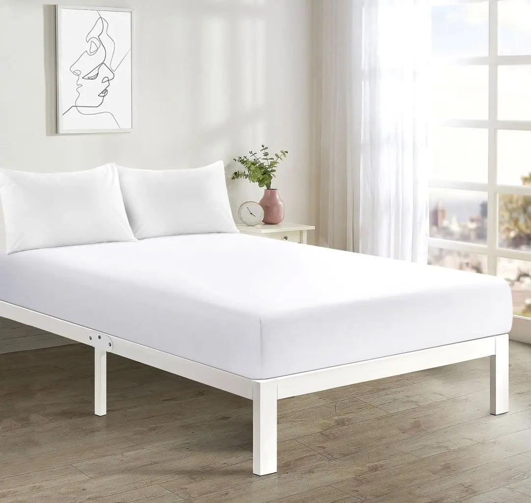 Darnall Extra Deep 40cm Polycotton Fitted Sheet – Soft & Durable Bed Sheet