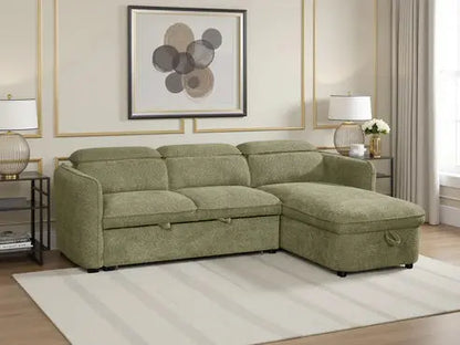 Capri Grey Universal Corner Sofa Bed | UK Manufactured | Solid Beech Hardwood & Reflex Foam Darnall Furniture