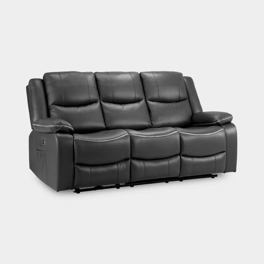 Harald Electric Recliner Sofa 3 Seater Darnall Furniture