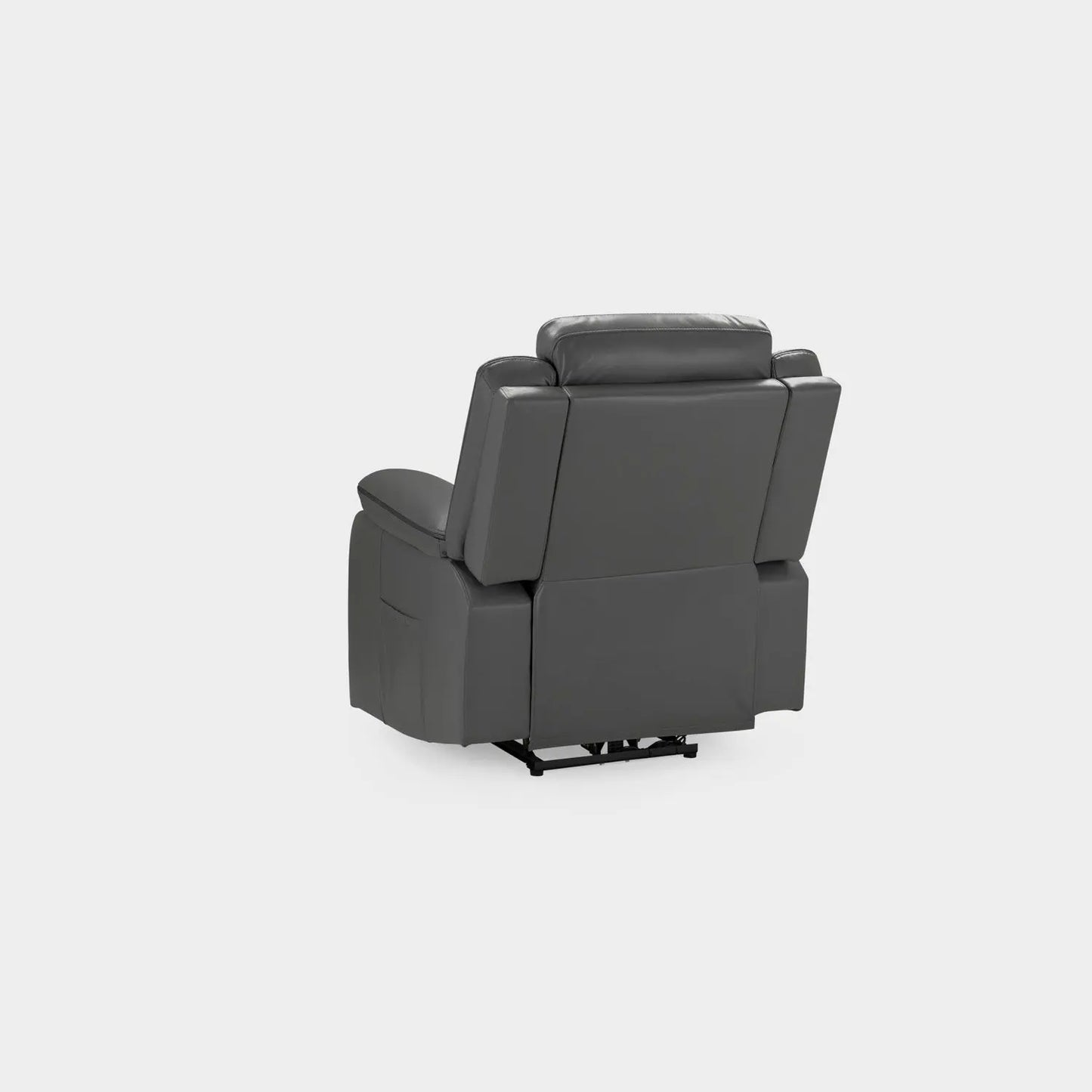 Harald Electric Recliner Sofa Black Armchair Darnall Furniture