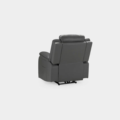 Harald Electric Recliner Sofa Black Armchair Darnall Furniture