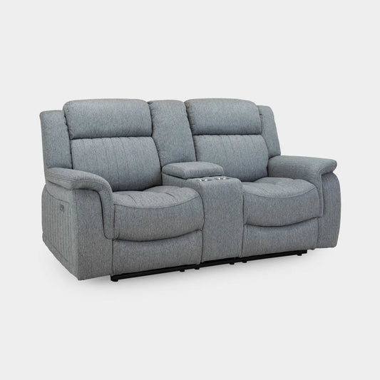 Linden Recliner Sofa Grey 2 Seater Darnall Furniture