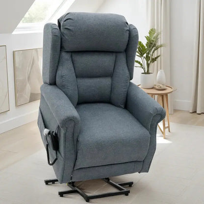 Fairmont Electric Rise and Recline Chair | UK Manufactured | Solid Hardwood & High-Performance Lift Darnall Furniture