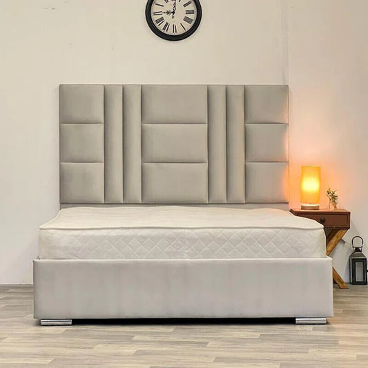 Darnall Divan Ottoman Storage Bed Frame Base with Headboard