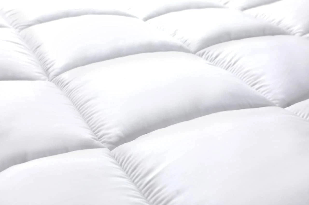 4-Inch Deep Microfiber Mattress Topper 10cm Thick with Fitted Sheet