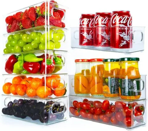 Fridge Organiser Set , Cupboard Organiser Boxes, Fruit Fridge Storage Container Brand: Darnall Furniture